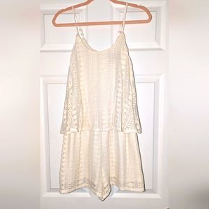 Mossimo lace romper